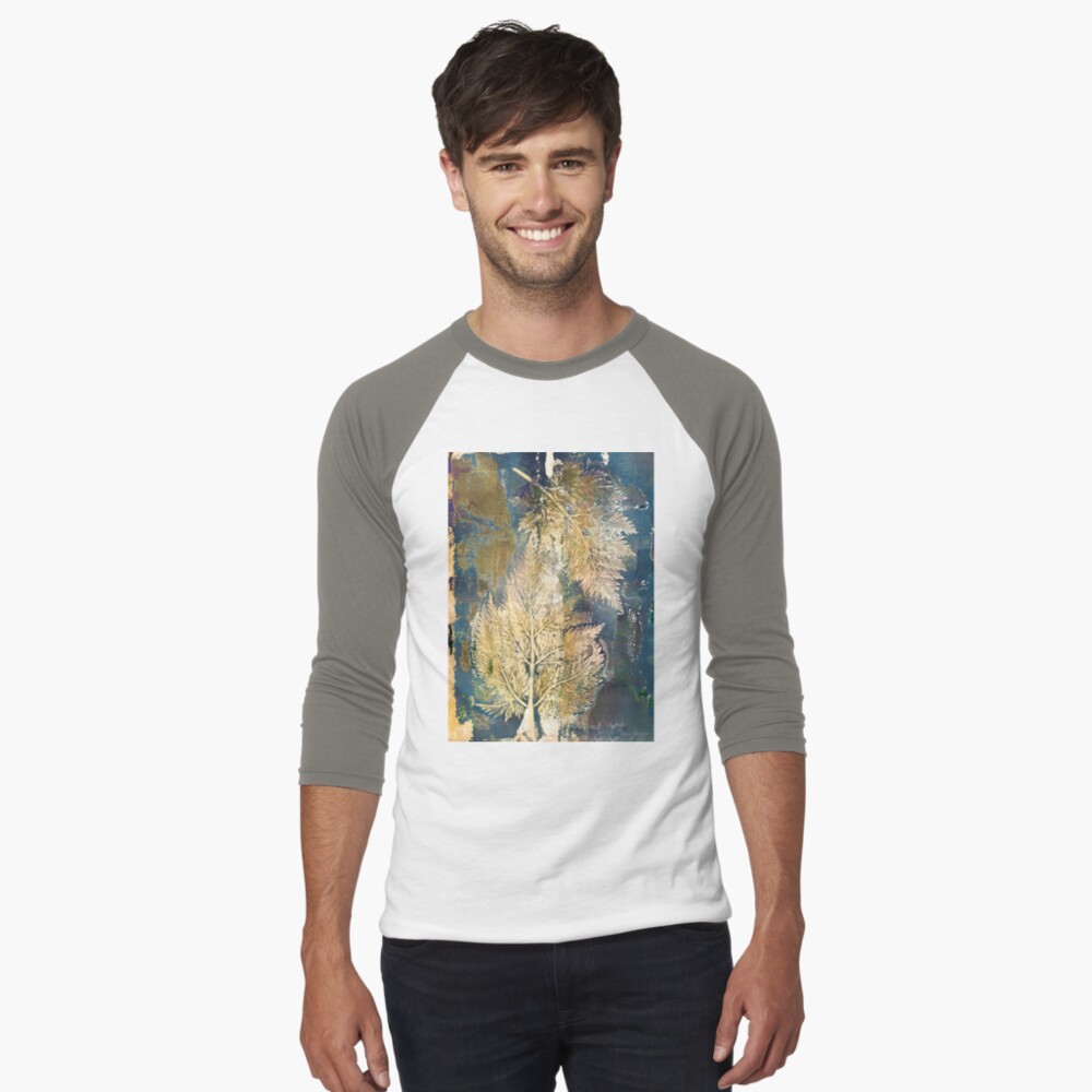 Item preview, Baseball ¾ Sleeve T-Shirt designed and sold by ElenaWhiskers.