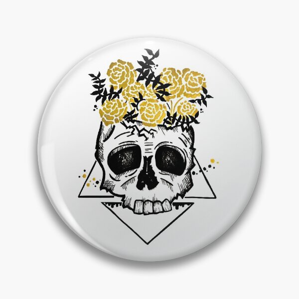 Artikelvorschau, Golden Rose Skull entworfen und verkauft von kapu-picture.