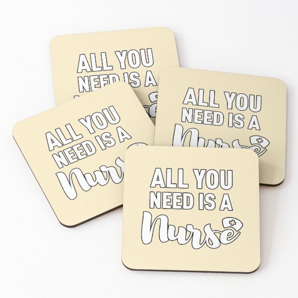 Item preview, All You Need is a Nurse designed and sold by LazyMillenial.