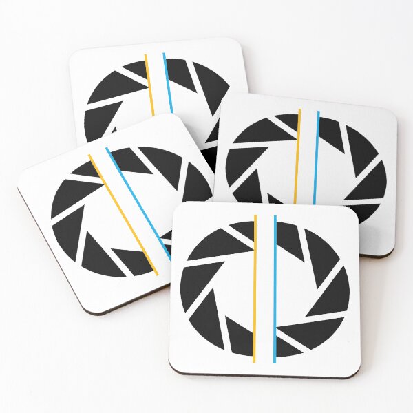 Item preview, Aperture Labs Logo Portal Black designed and sold by LittleSmarthy.