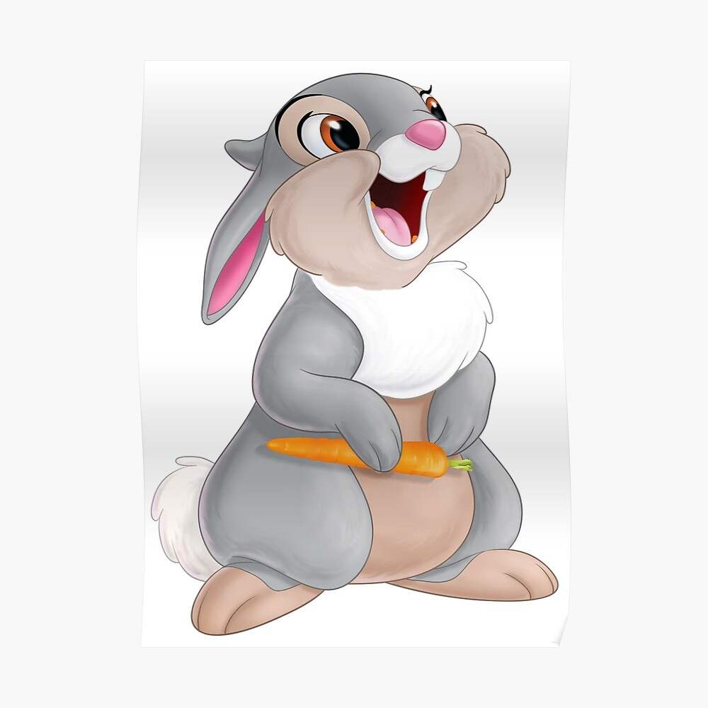 Thumper rabbit eating carrot Thumper rabbit eating carrot