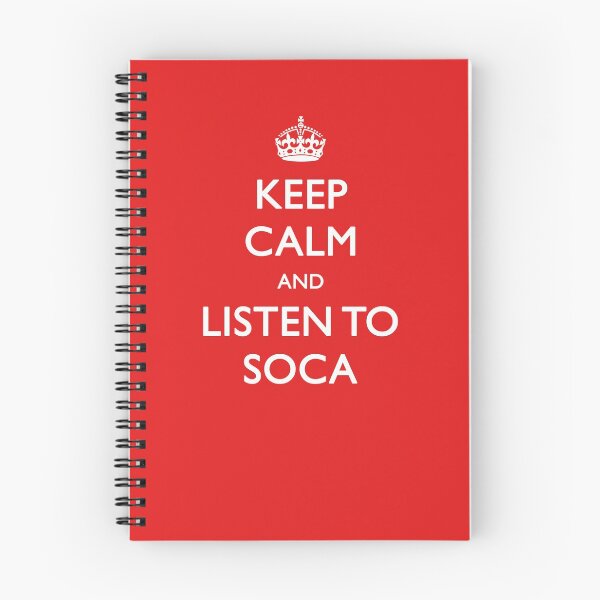 Artikelvorschau, Keep Calm and Listen to Soca entworfen und verkauft von PrintHub.