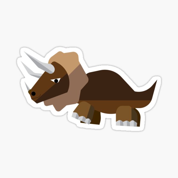 Triceratops Sticker