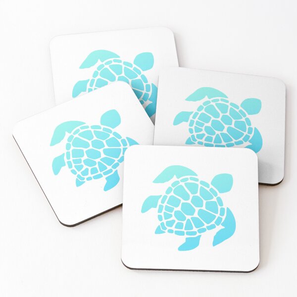 Item preview, Blue Ombre Turtle designed and sold by sluggishsloth.