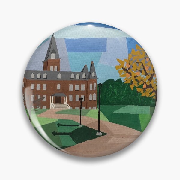 Item preview, Landscape Painting of a Building designed and sold by Katelyn Wollschlager.