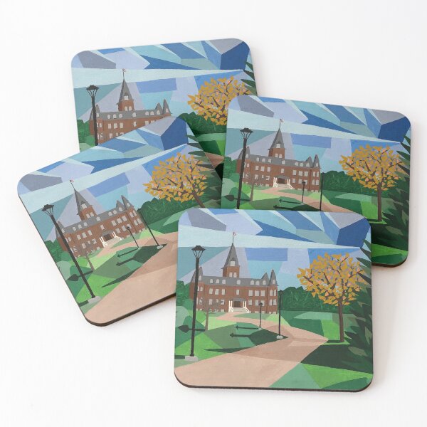 Item preview, Landscape Painting of a Building designed and sold by Katelyn Wollschlager.