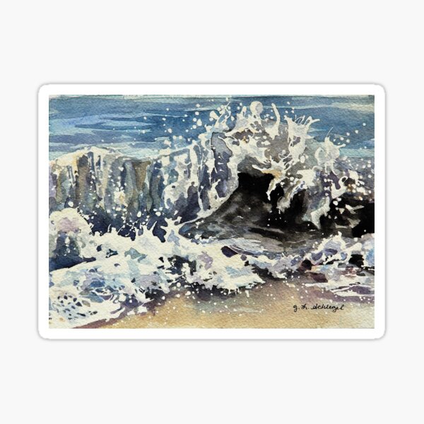 Ocean Waves Sticker