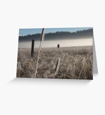 Morning hunt Greeting Card