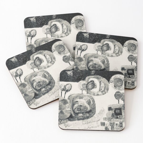 Item preview, Homage 1 Monochrome, black and white designed and sold by Claire Cooper-Walsh.