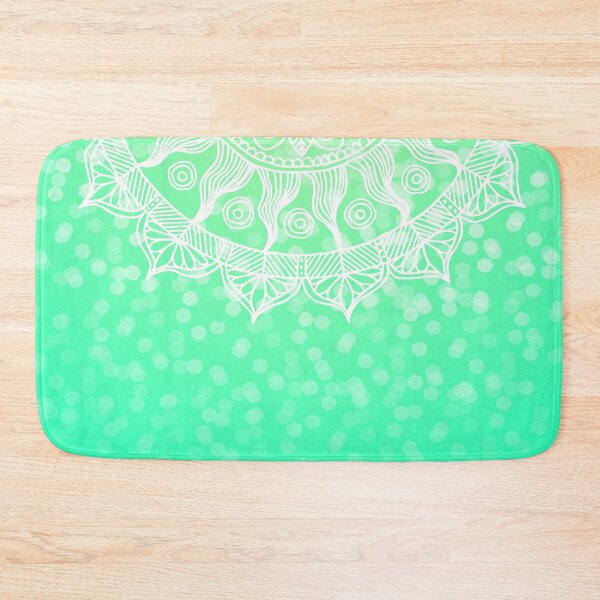 Item preview, Boho Mandala Mint Ombre designed and sold by Julie Erin Designs.