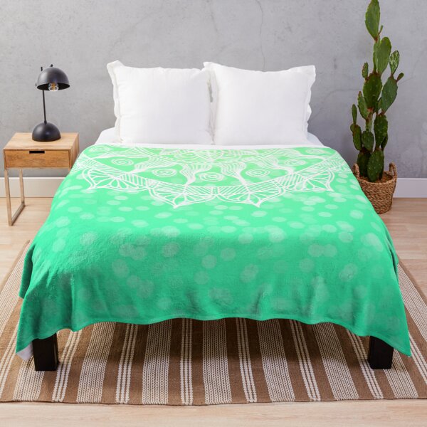 Item preview, Boho Mandala Mint Ombre designed and sold by Julie Erin Designs.