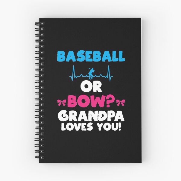Item preview, Baseball or Bow Grandpa Loves You Gender Reveal Gift designed and sold by haselshirt.