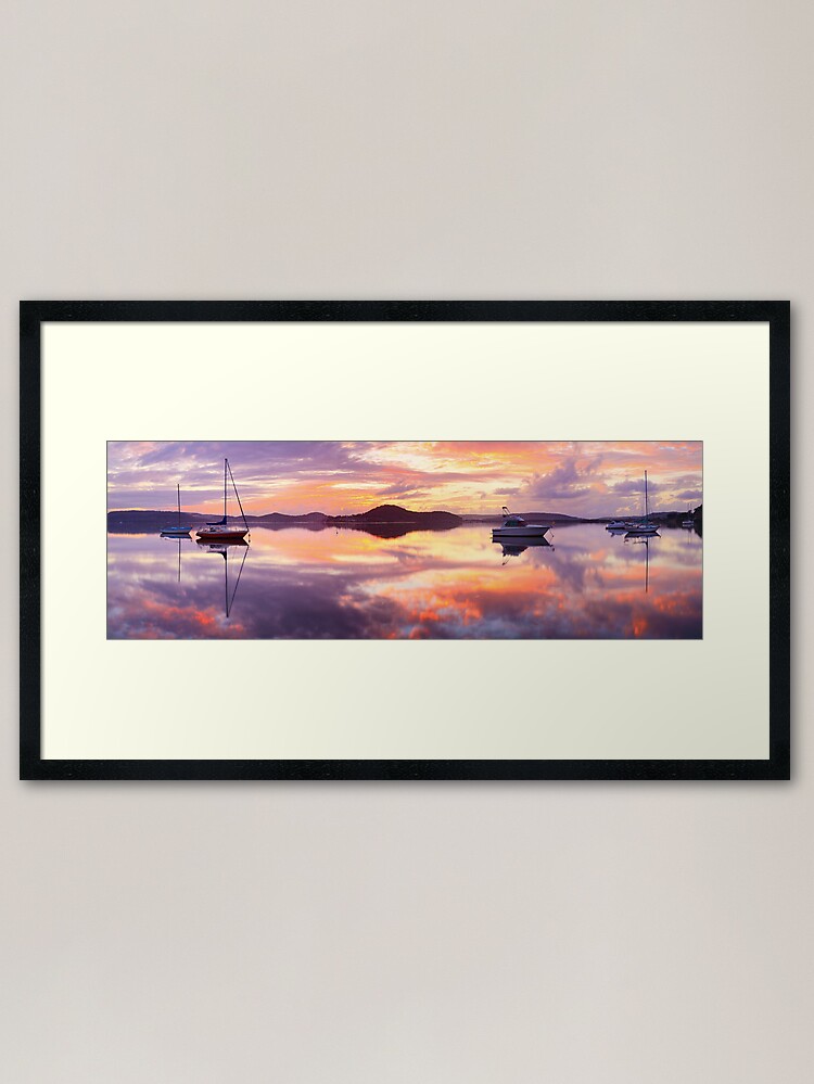 Alternate view of Serenity, Koolewong, New South Wales, Australia Framed Art Print