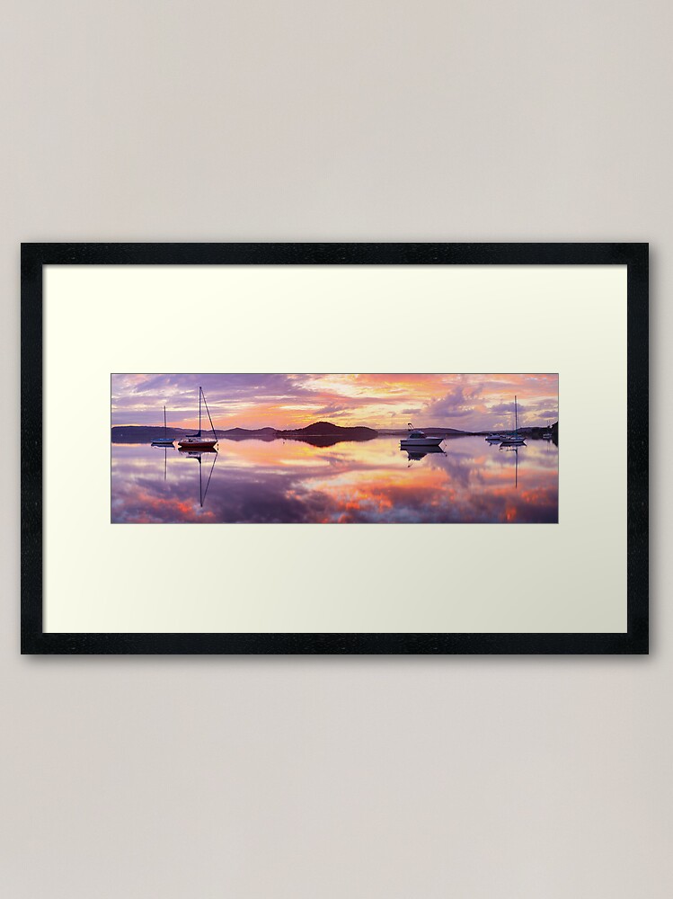 Alternate view of Serenity, Koolewong, New South Wales, Australia Framed Art Print