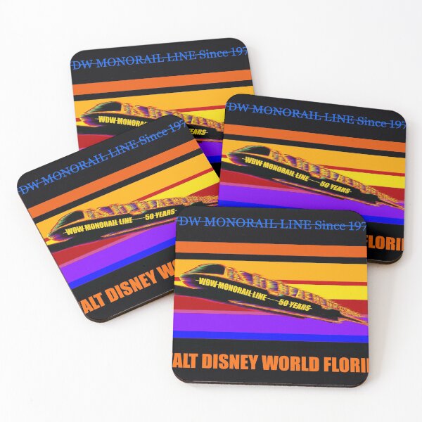 Item preview, WDW monorail line 50th year design A designed and sold by David Lee Thompson.