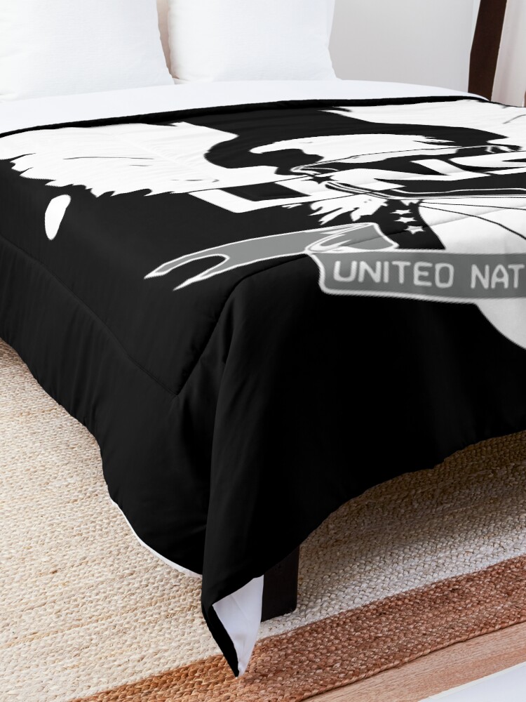 Alternate view of UNSC logo Graphic T Shirt Comforter