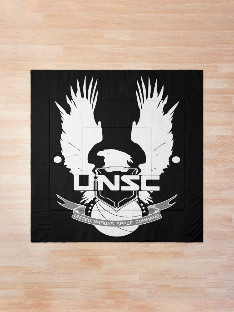 Alternate view of UNSC logo Graphic T Shirt Comforter