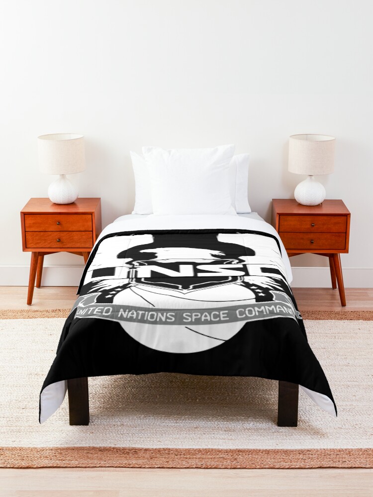 Alternate view of UNSC logo Graphic T Shirt Comforter