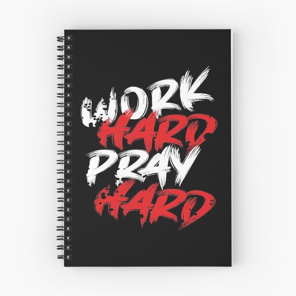 Item preview, Work Hard Pray Hard designed and sold by favoritequotes.