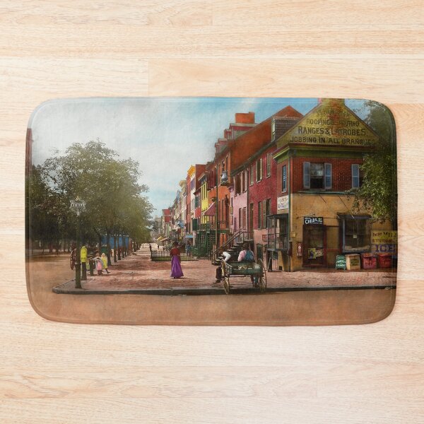 Item preview, City - Washington DC - The little grocer 1901 designed and sold by Mike Savad Photography.