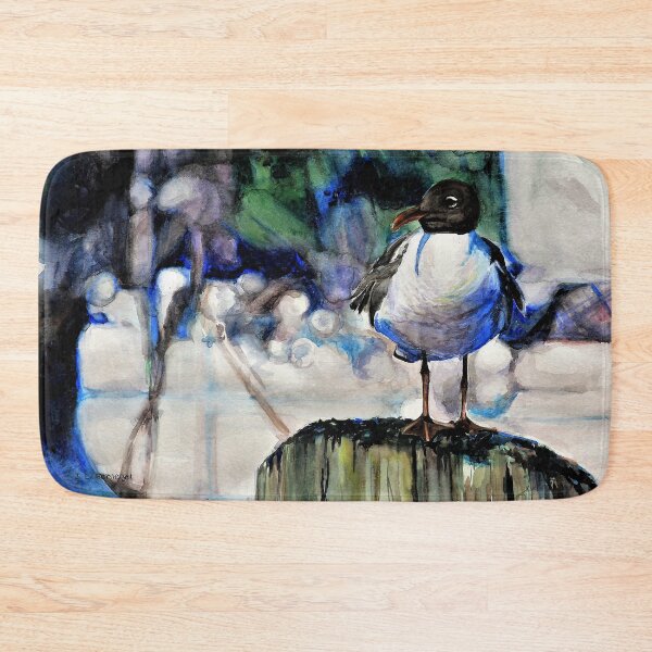 Item preview, Seagull Sunbathing designed and sold by JLSchlegelArt.