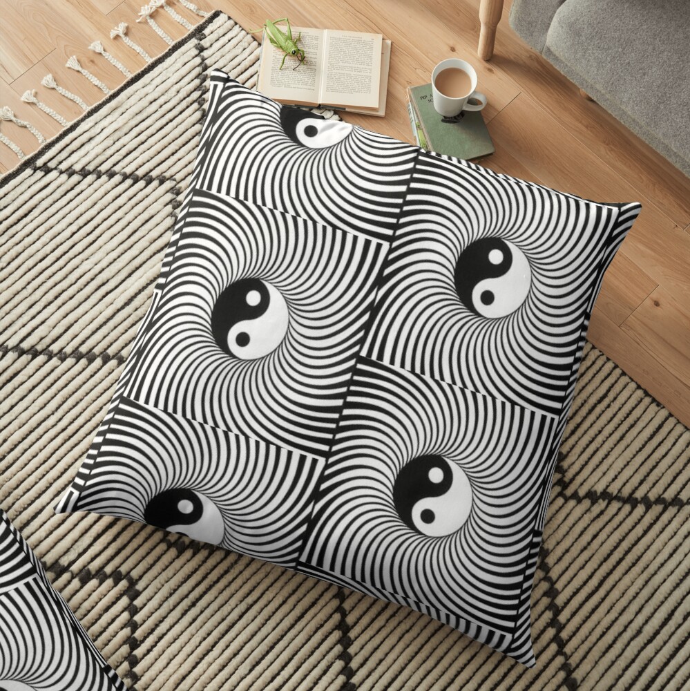 Yin and Yang Floor Pillow