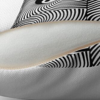 Alternate view of Yin and Yang Floor Pillow