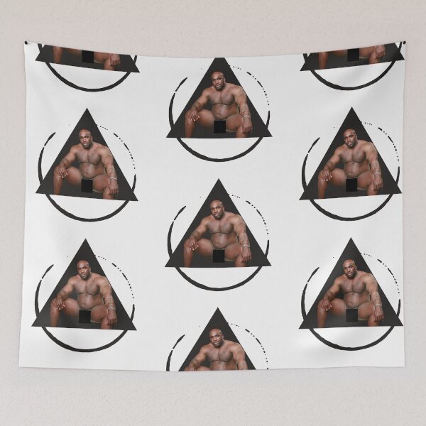 Item preview, Black Guy On Bed Meme designed and sold by Artsyescape.