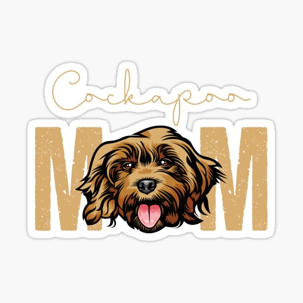 Item preview, Cockapoo Mom, Dog Mom Shirt, Gift idea for Cockapoo owner, Slim Fit T-Shirt designed and sold by ayotees.