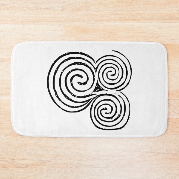 Item preview, Newgrange Entrance Stone Triple Spiral | Celtic Triskelion, Celtic Symbols designed and sold by Time Nomads.