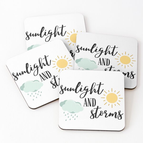 Item preview, luz solar y tormentas designed and sold by brightstarrykid.