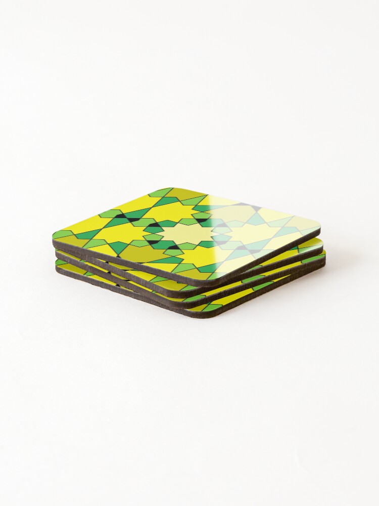 Thumbnail 4 of 5, Coasters (Set of 4), Lizard designed and sold by Rixn.