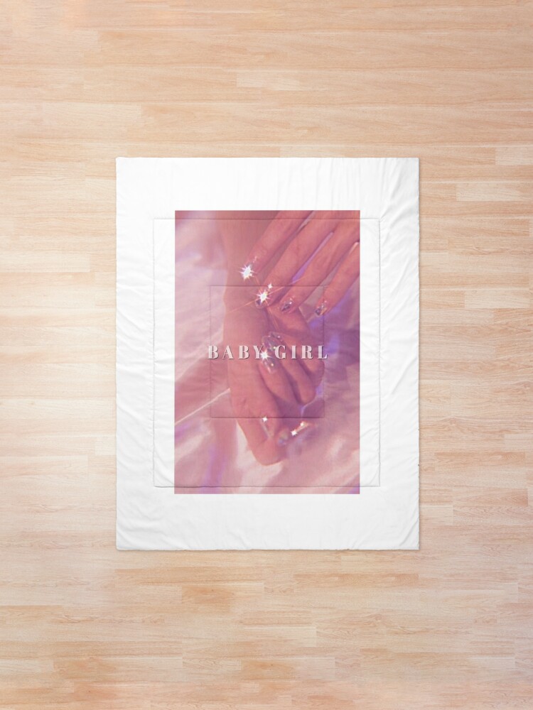 Babygirl Aesthetic Comforter By Lunervie Redbubble