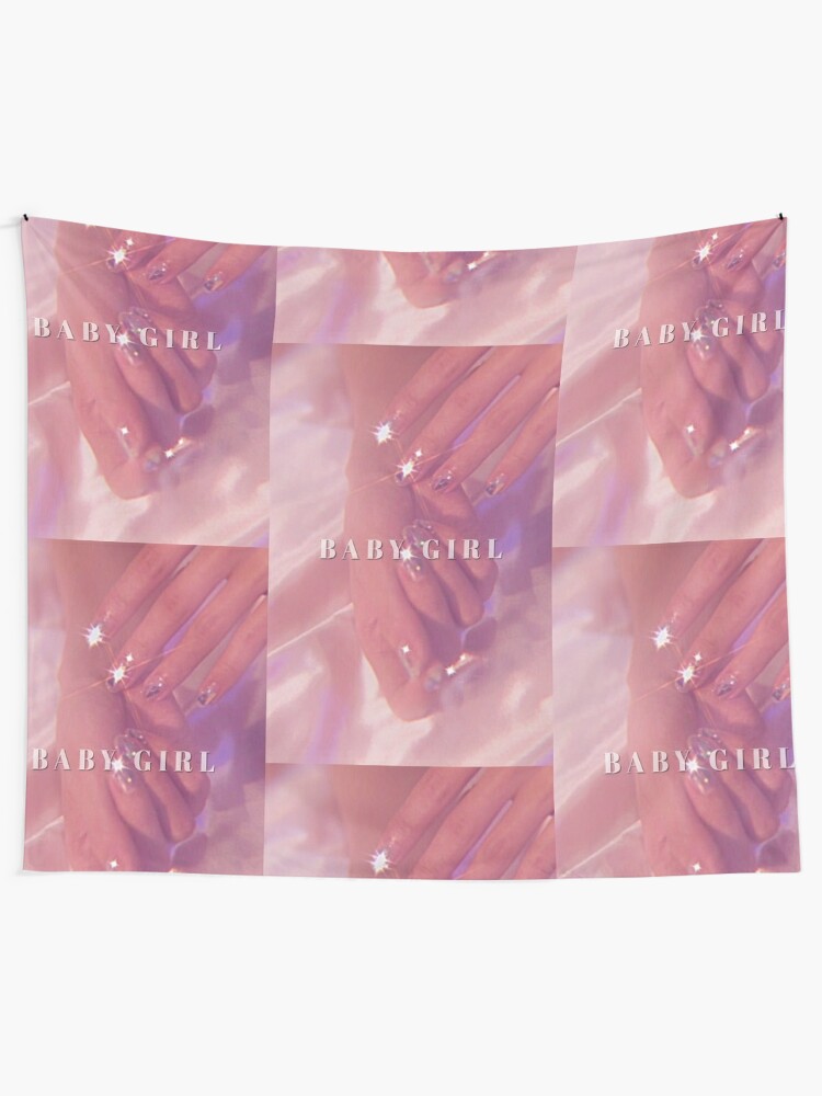 Babygirl Aesthetic Tapestry By Lunervie Redbubble