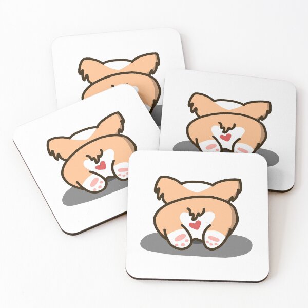 Item preview, corgi butt <3 designed and sold by justformyself.