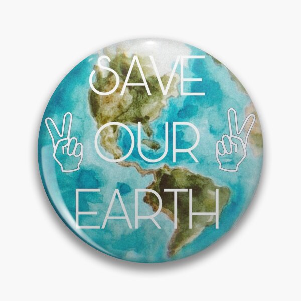 Item preview, save our earth peace sticker designed and sold by monikizz.