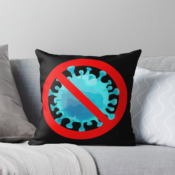 Item preview, prohibition sign Corona Virus designed and sold by Collagedream.