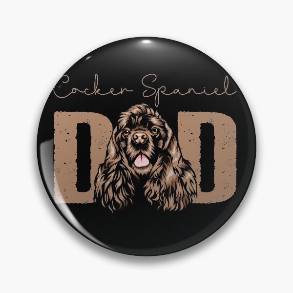 Item preview, Cocker Spaniel Dad, Dog Dad Shirt, Gift idea for Cocker Spaniel owner, Slim Fit T-Shirt designed and sold by ayotees.