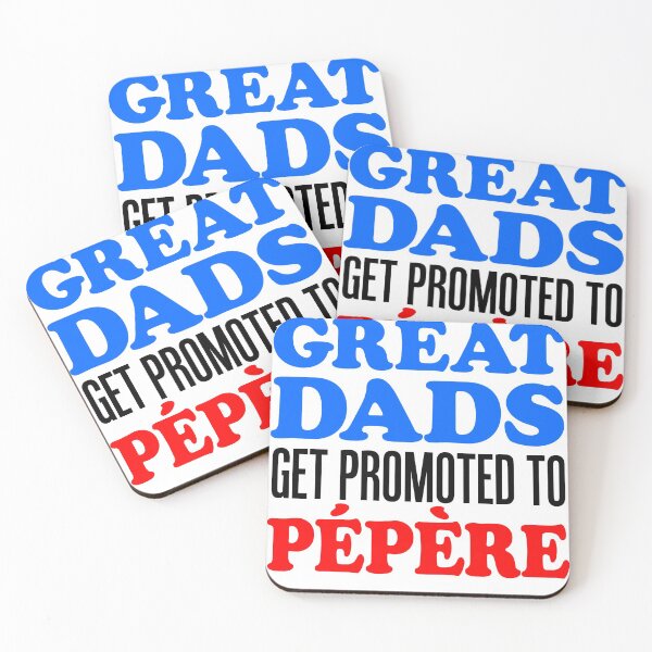 Item preview, Great Dads Promoted To Pepere French Grandfather designed and sold by jaycartoonist.