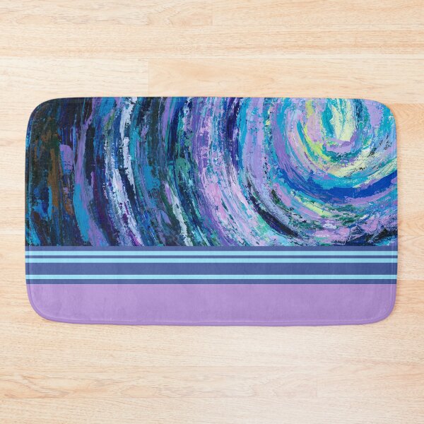 Item preview, Radiate, Purple and Teal Stripes by Courtney Hatcher designed and sold by cghatcherart.