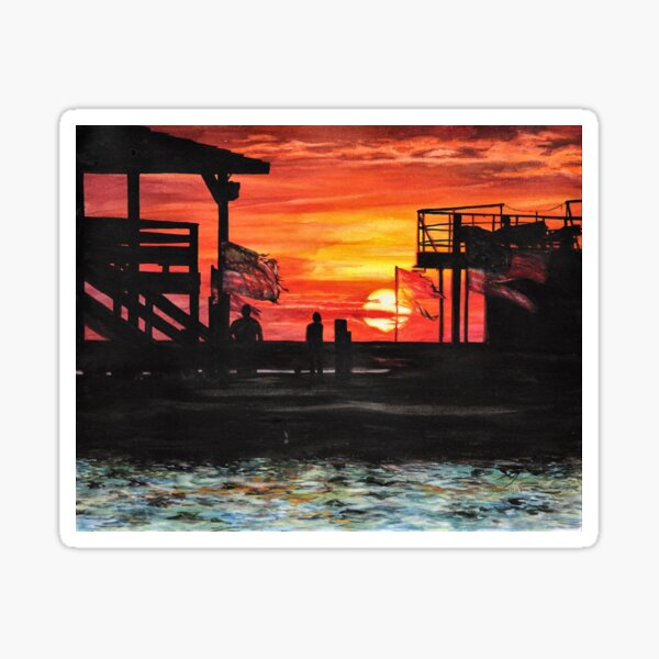 The Calm After the Storm Sticker
