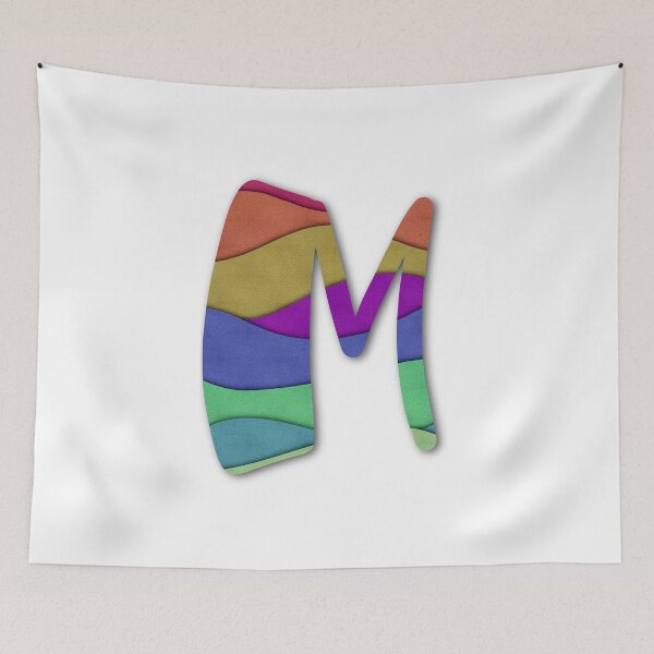 Item preview, Paper Layers Letter M designed and sold by rjc282.