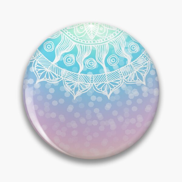 Artikelvorschau, Boho Mandala Pastell Ombre entworfen und verkauft von Julie Erin Designs.