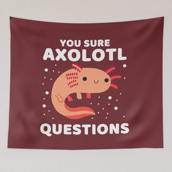 Item preview, SURE AXOLOTL QUESTIONS #9 designed and sold by SalahBlt.