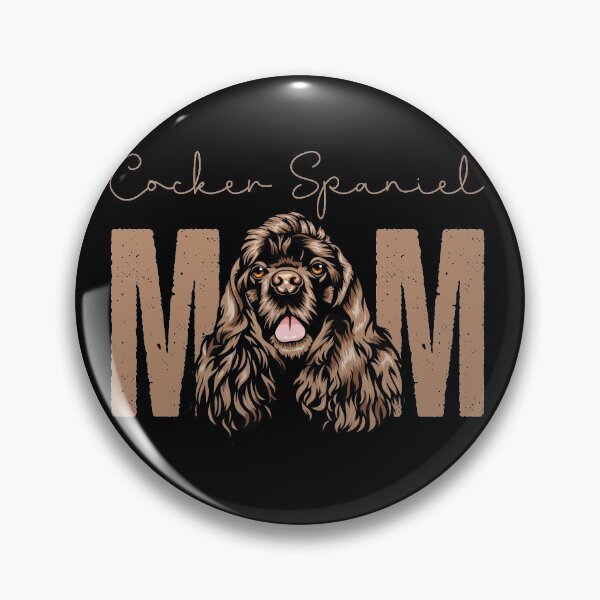 Item preview, Cocker Spaniel Mom, Dog Mom Shirt, Gift idea for Cocker Spaniel owner, Slim Fit T-Shirt designed and sold by ayotees.