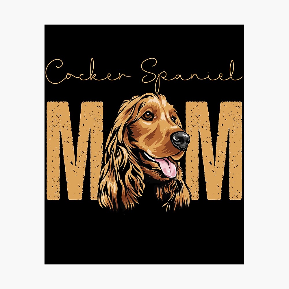 cocker spaniel mom shirt