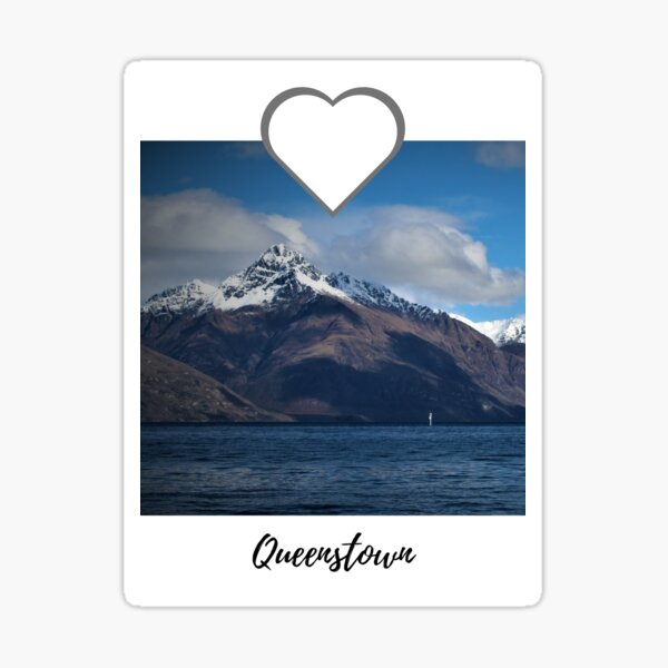 "Queenstown" Sticker for Sale by NZArt Redbubble