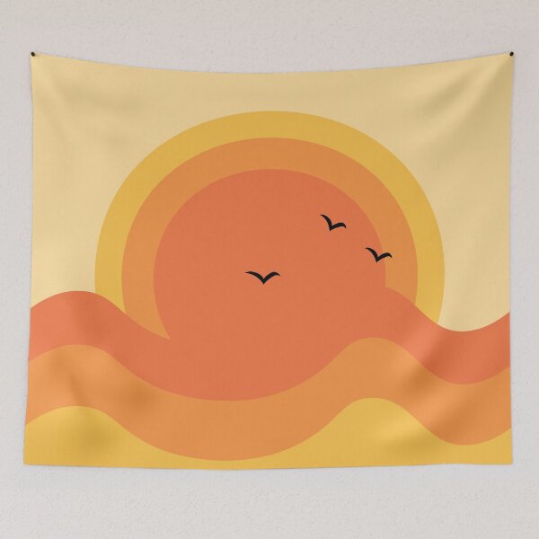 Item preview, Groovy Sunset designed and sold by ciderdesign.