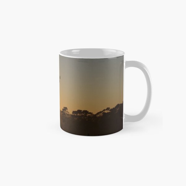 Ibis in the sky - Adelaide Hills - Fleurieu Peninsula - by South Australian artist Avril Thomas Classic Mug
