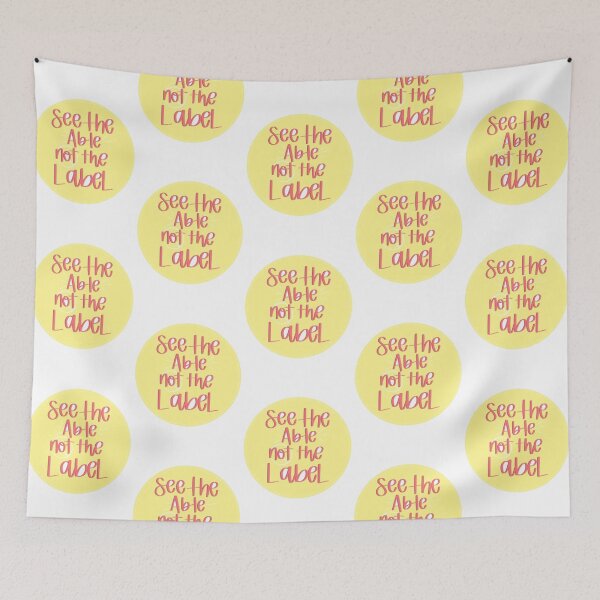 Item preview, See The Able Not The Label designed and sold by CaliByGabi.